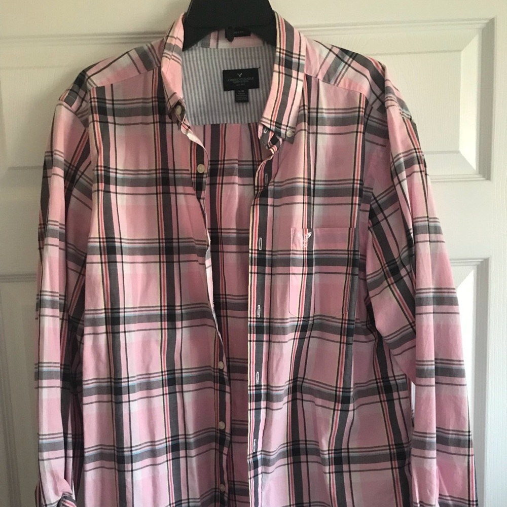 American eagle button down shirt!
